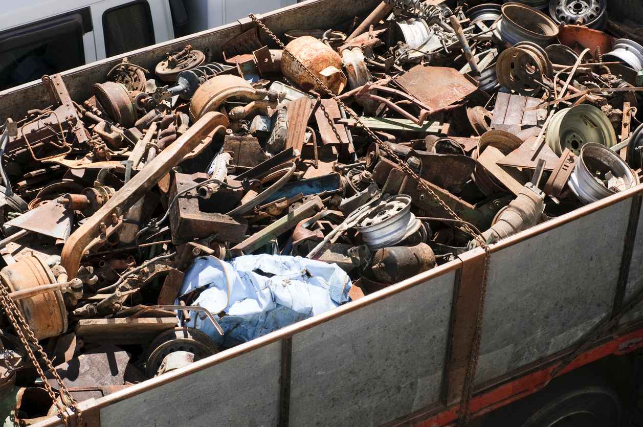 Metal recycling facility